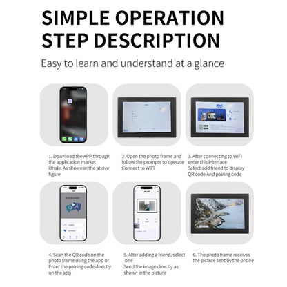 10 inch IPS HD Screen Smart WiFi Advertising Machine, Plug:EU Plug(White) - 11 inch Below by buy2fix | Online Shopping UK | buy2fix