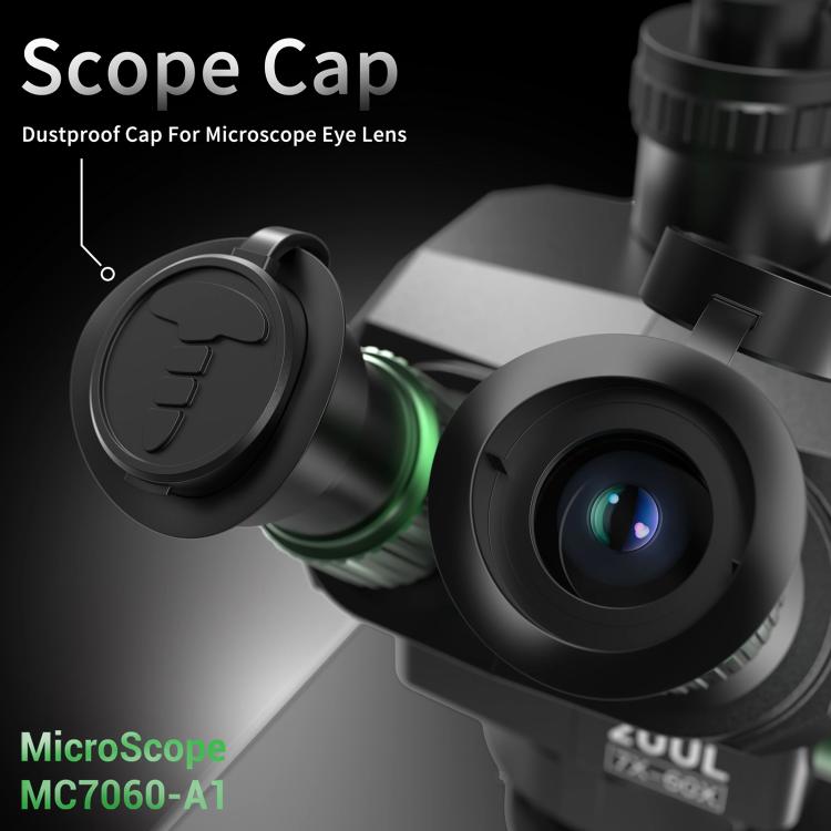 2uul MC7060-A1 7-60X Synchronous Zoom Trinocular Microscope - Microscope Magnifier Series by 2UUL | Online Shopping UK | buy2fix
