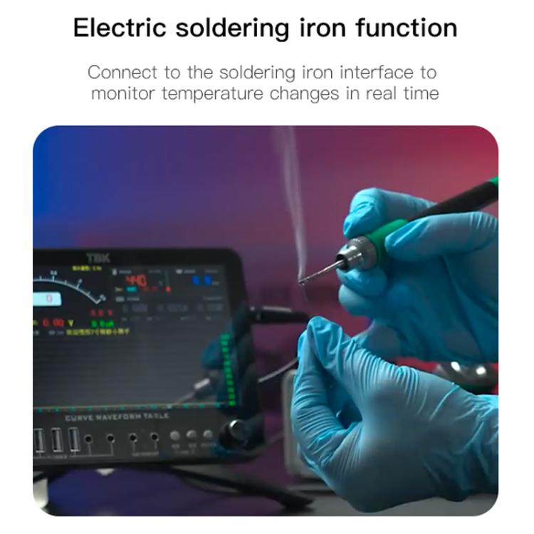 TBK D7 Multifunctional Curve Waveform Meter with Electric Soldering Iron Function - Test Tools by TBK | Online Shopping UK | buy2fix