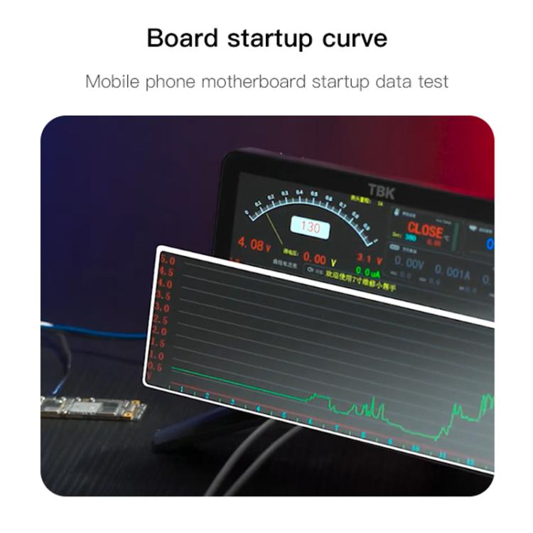 TBK D7 Multifunctional Curve Waveform Meter with Electric Soldering Iron Function - Test Tools by TBK | Online Shopping UK | buy2fix