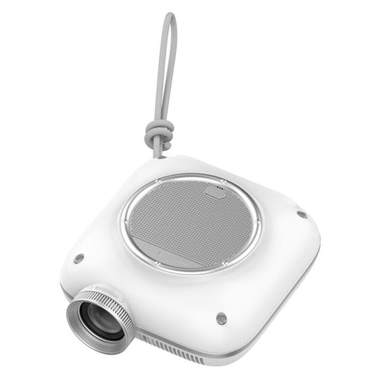 Cheerlux C1 Basic Version 1280x720P 100ANSI Bluetooth 5.1 Smart Projector, EU Plug(White) - Mini Projector by Cheerlux | Online Shopping UK | buy2fix