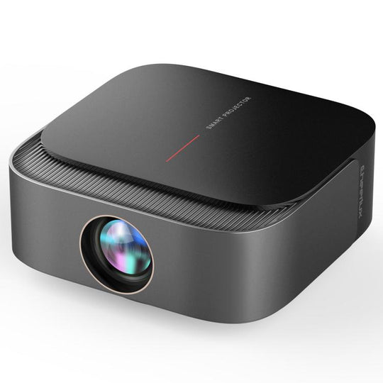 Cheerlux E2C Whale OS Version 1920x1080P 300ANSI Smart Projector, US Plug(Black)