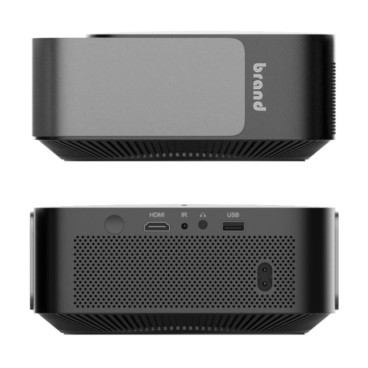 Cheerlux E2C Same Screen Version 1920x1080P 300ANSI Smart Projector, US Plug(Black) - Mini Projector by Cheerlux | Online Shopping UK | buy2fix