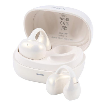 ZGA GS21 Ear Clip Wireless Bluetooth Earphones(Beige) - Bluetooth Earphone by ZGA | Online Shopping UK | buy2fix