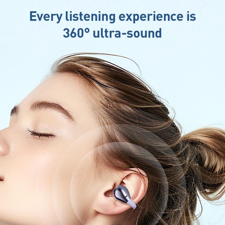 ZGA GS21 Ear Clip Wireless Bluetooth Earphones(Beige) - Bluetooth Earphone by ZGA | Online Shopping UK | buy2fix