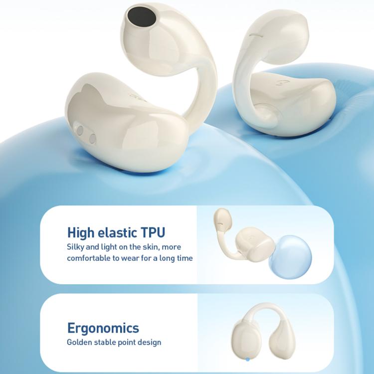 ZGA GS21 Ear Clip Wireless Bluetooth Earphones(Black) - Bluetooth Earphone by ZGA | Online Shopping UK | buy2fix