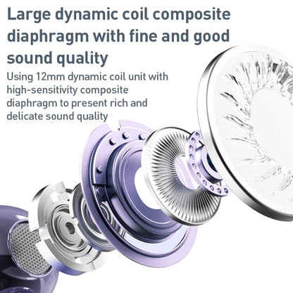 ZGA GS21 Ear Clip Wireless Bluetooth Earphones(Beige) - Bluetooth Earphone by ZGA | Online Shopping UK | buy2fix