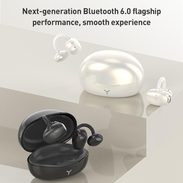 ZGA GS24 Ear Clip Wireless Bluetooth Earphones(White) - Bluetooth Earphone by ZGA | Online Shopping UK | buy2fix