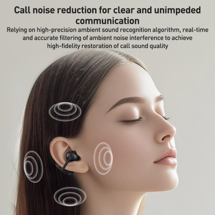 ZGA GS24 Ear Clip Wireless Bluetooth Earphones(White) - Bluetooth Earphone by ZGA | Online Shopping UK | buy2fix