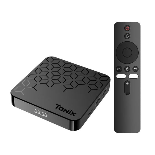 Tanix TX7 8K UHD Android 14 Smart TV Box with Remote Control, 2GB+16GB, Allwinner H728 Octa-Core(AU Plug)