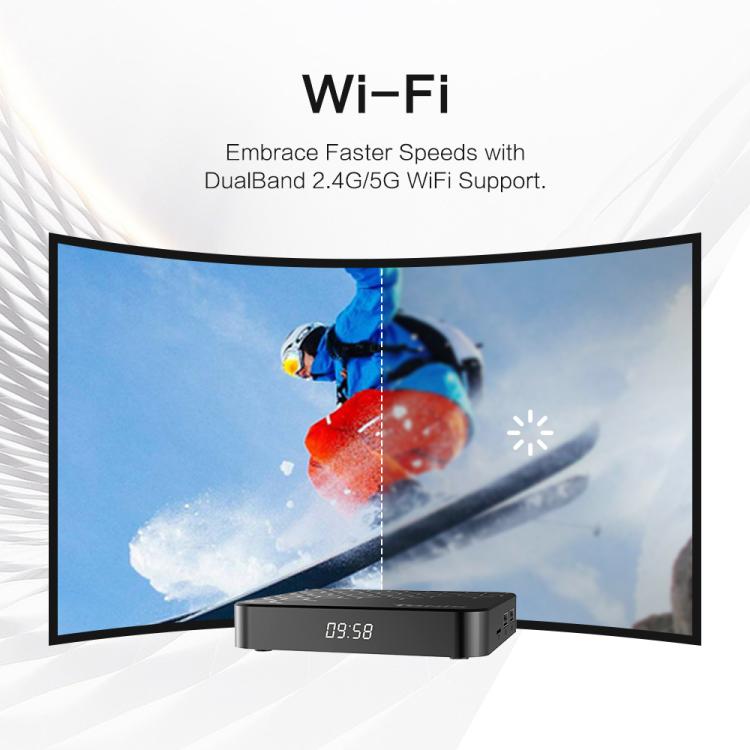 Tanix TX7 8K UHD Android 14 Smart TV Box with Remote Control, 4GB+32GB, Allwinner H728 Octa-Core(UK Plug) - Others by buy2fix | Online Shopping UK | buy2fix