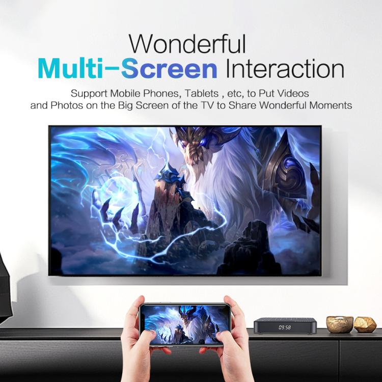 Tanix TX7 8K UHD Android 14 Smart TV Box with Remote Control, 2GB+16GB, Allwinner H728 Octa-Core(EU Plug) - Others by buy2fix | Online Shopping UK | buy2fix