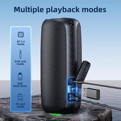Zealot MP2 20W Portable Outdoor RGB Bluetooth Speaker(Camouflage) - Desktop Speaker by ZEALOT | Online Shopping UK | buy2fix