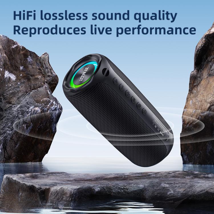 Zealot MP2 20W Portable Outdoor RGB Bluetooth Speaker(Blue) - Desktop Speaker by ZEALOT | Online Shopping UK | buy2fix