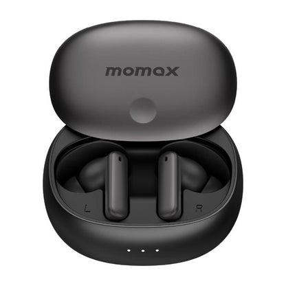 MOMAX 1-Vibe Lite True Wireless Noise Cancelling BT5.4 Earphones(Black) - TWS Earphone by MOMAX | Online Shopping UK | buy2fix