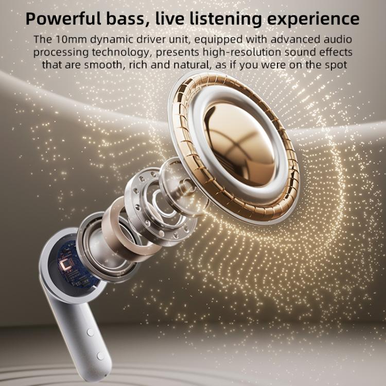 MOMAX 1-Vibe Lite True Wireless Noise Cancelling BT5.4 Earphones(Gold) - TWS Earphone by MOMAX | Online Shopping UK | buy2fix