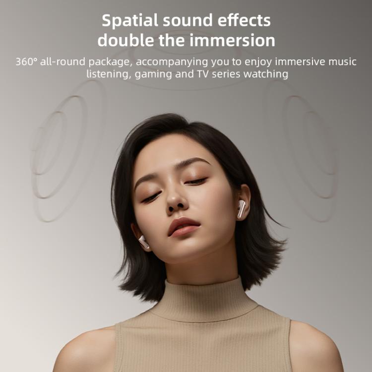 MOMAX 1-Vibe Lite True Wireless Noise Cancelling BT5.4 Earphones(Titanium) - TWS Earphone by MOMAX | Online Shopping UK | buy2fix