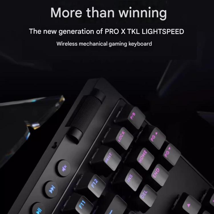 Logitech G PRO X TKL Wireless Gaming Keyboard, GX-T Mechanical Switches(White) - Wireless Keyboard by Logitech | Online Shopping UK | buy2fix