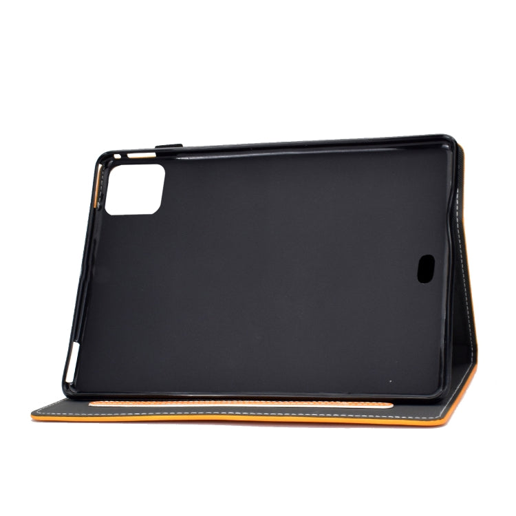 For iPad Air 2022 / 2020 10.9 Panda Embossing Pattern Horizontal Flip PU Leather Case with Holder & Card Slot & Anti-skid Strip(Khaki) - iPad Air (2022) / (2020) 10.9 Cases by buy2fix | Online Shopping UK | buy2fix