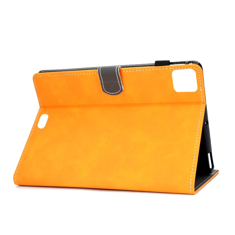 For iPad Air 2022 / 2020 10.9 Panda Embossing Pattern Horizontal Flip PU Leather Case with Holder & Card Slot & Anti-skid Strip(Khaki) - iPad Air (2022) / (2020) 10.9 Cases by buy2fix | Online Shopping UK | buy2fix