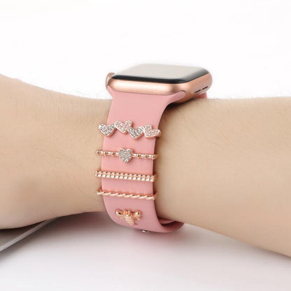 Smart Watch Band Decorative Ring Metal Accessories(Bee) - Watch Decorations by buy2fix | Online Shopping UK | buy2fix