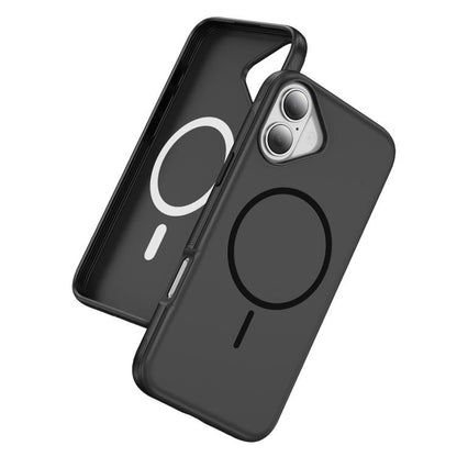 For iPhone 17 Imitation Original Magsafe PC Hybrid TPU Phone Case(Black) - iPhone 17 Cases by buy2fix | Online Shopping UK | buy2fix