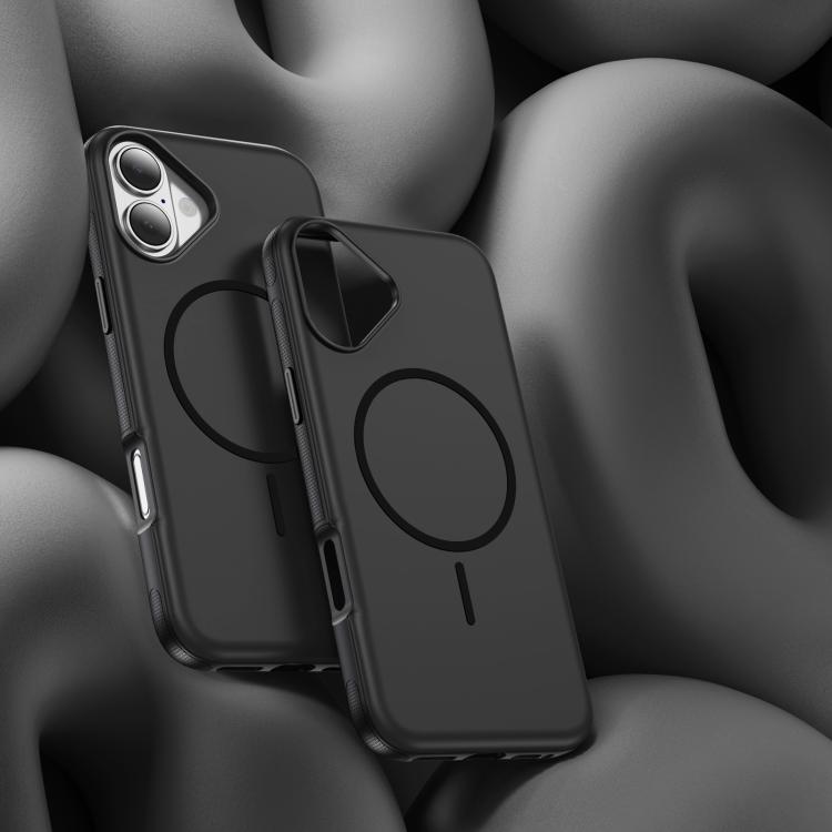 For iPhone 17 Imitation Original Magsafe PC Hybrid TPU Phone Case(Black) - iPhone 17 Cases by buy2fix | Online Shopping UK | buy2fix