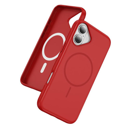 For iPhone 17 Imitation Original Magsafe PC Hybrid TPU Phone Case(Red) - iPhone 17 Cases by buy2fix | Online Shopping UK | buy2fix