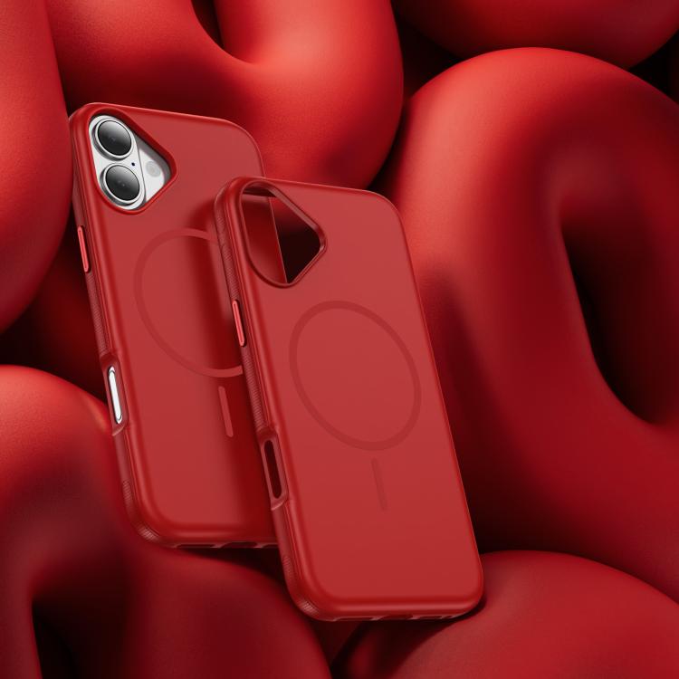 For iPhone 17 Imitation Original Magsafe PC Hybrid TPU Phone Case(Red) - iPhone 17 Cases by buy2fix | Online Shopping UK | buy2fix