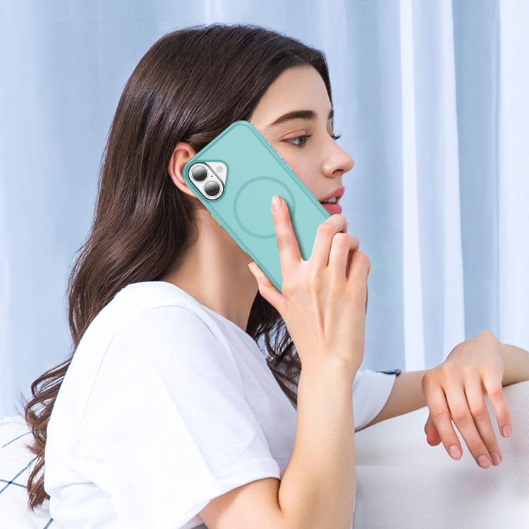 For iPhone 17 Imitation Original Magsafe PC Hybrid TPU Phone Case(Light Blue) - iPhone 17 Cases by buy2fix | Online Shopping UK | buy2fix