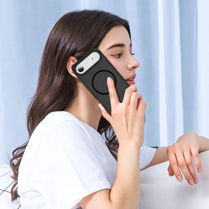 For iPhone Air Imitation Original Magsafe PC Hybrid TPU Phone Case(Black) - iPhone Air Cases by buy2fix | Online Shopping UK | buy2fix