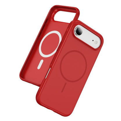 For iPhone Air Imitation Original Magsafe PC Hybrid TPU Phone Case(Red) - iPhone Air Cases by buy2fix | Online Shopping UK | buy2fix