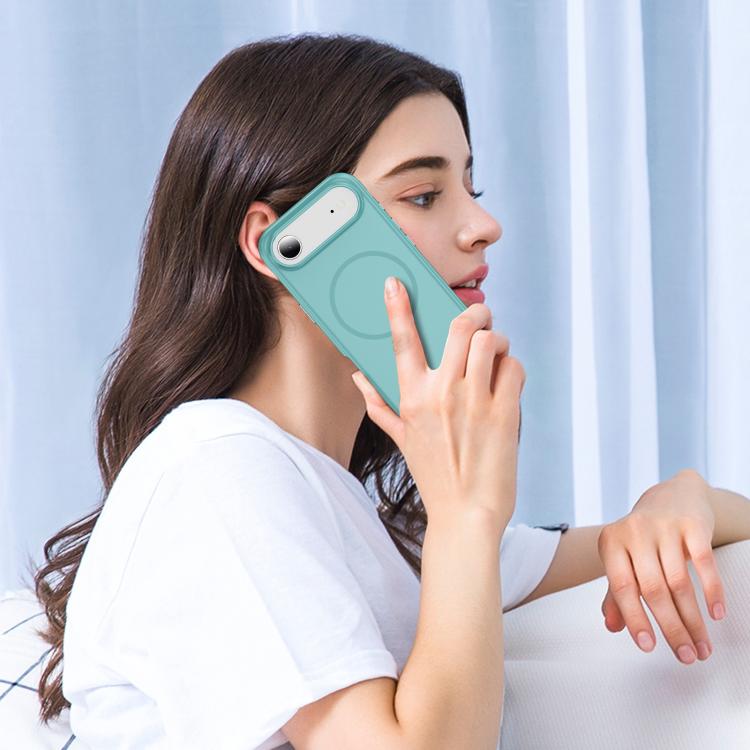 For iPhone Air Imitation Original Magsafe PC Hybrid TPU Phone Case(Light Blue) - iPhone Air Cases by buy2fix | Online Shopping UK | buy2fix