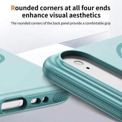 For iPhone Air Imitation Original Magsafe PC Hybrid TPU Phone Case(Light Blue) - iPhone Air Cases by buy2fix | Online Shopping UK | buy2fix