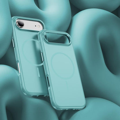 For iPhone Air Imitation Original Magsafe PC Hybrid TPU Phone Case(Light Blue) - iPhone Air Cases by buy2fix | Online Shopping UK | buy2fix