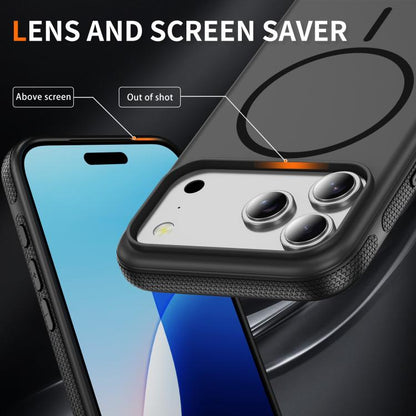 For iPhone 17 Pro Imitation Original Magsafe PC Hybrid TPU Phone Case(Black) - iPhone 17 Pro Cases by buy2fix | Online Shopping UK | buy2fix