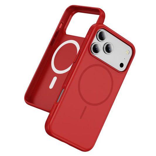 For iPhone 17 Pro Imitation Original Magsafe PC Hybrid TPU Phone Case(Red) - iPhone 17 Pro Cases by buy2fix | Online Shopping UK | buy2fix