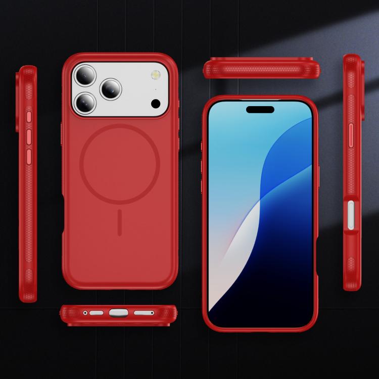 For iPhone 17 Pro Imitation Original Magsafe PC Hybrid TPU Phone Case(Red) - iPhone 17 Pro Cases by buy2fix | Online Shopping UK | buy2fix