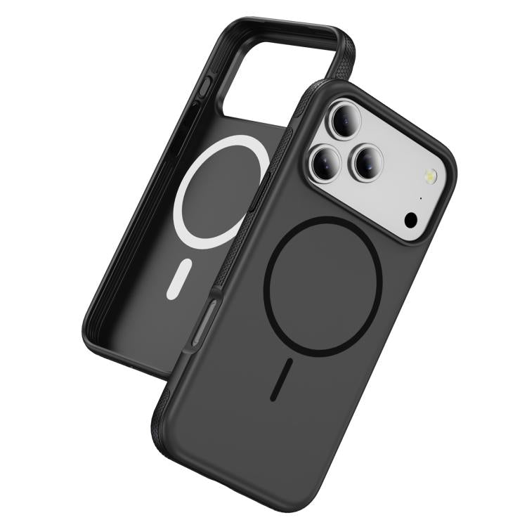 For iPhone 17 Pro Max Imitation Original Magsafe PC Hybrid TPU Phone Case(Black) - iPhone 17 Pro Max Cases by buy2fix | Online Shopping UK | buy2fix