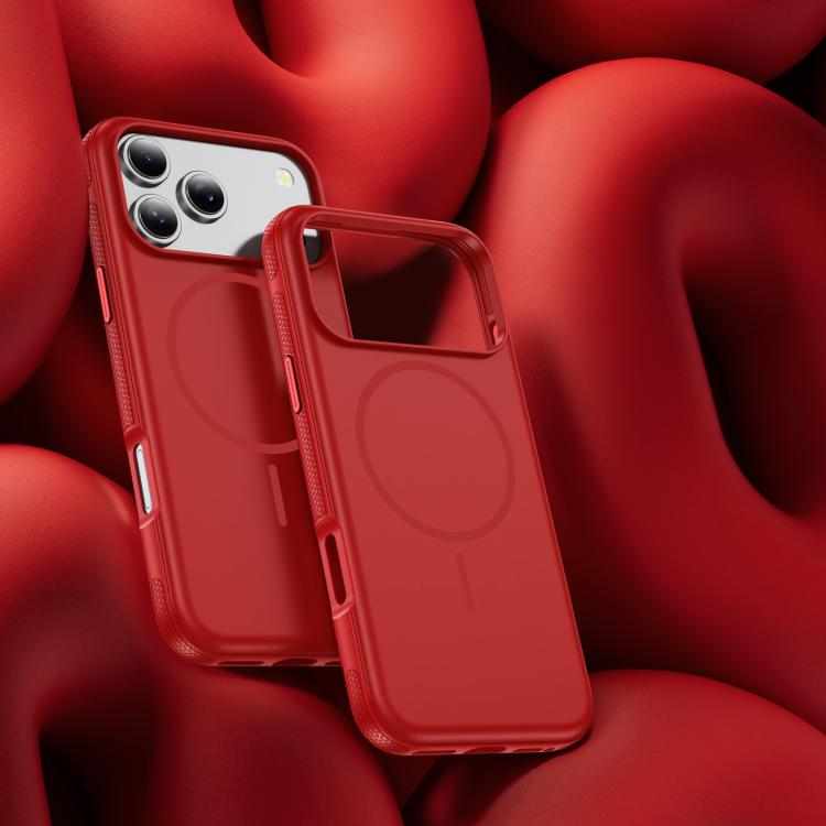 For iPhone 17 Pro Max Imitation Original Magsafe PC Hybrid TPU Phone Case(Red) - iPhone 17 Pro Max Cases by buy2fix | Online Shopping UK | buy2fix