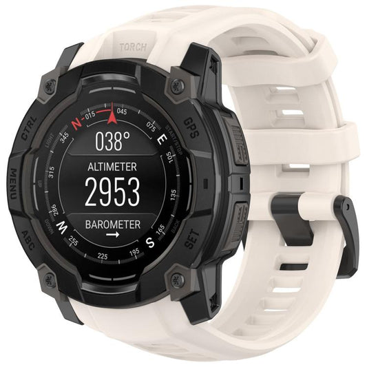 For Garmin Instinct 3 AMOLED 50mm / Solar 50mm xDfind Quick-release Silicone Watch Band(Starlight) - Watch Bands by xDfind | Online Shopping UK | buy2fix