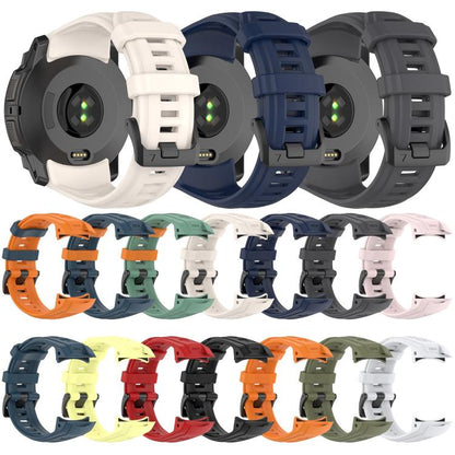 For Garmin Instinct 3 AMOLED 45mm / Solar 45mm xDfind Quick-release Silicone Watch Band(Blue) - Watch Bands by xDfind | Online Shopping UK | buy2fix