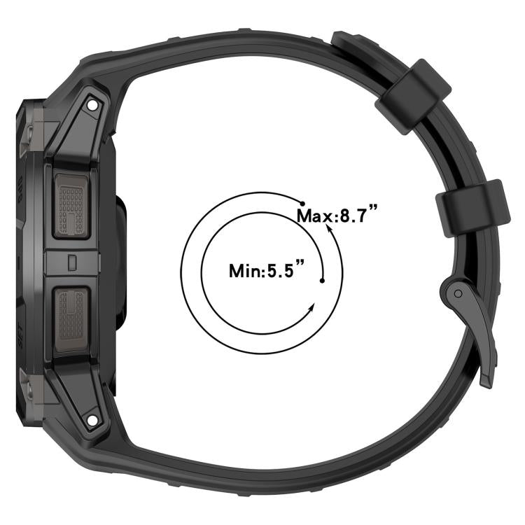 For Garmin Instinct 3 AMOLED 45mm / Solar 45mm xDfind Quick-release Silicone Watch Band(Blue) - Watch Bands by xDfind | Online Shopping UK | buy2fix