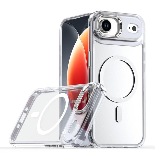 For iPhone Air MagSafe Magnetic Clear Phone Case(White) - iPhone Air Cases by buy2fix | Online Shopping UK | buy2fix