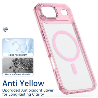 For iPhone Air MagSafe Magnetic Clear Phone Case(Purple) - iPhone Air Cases by buy2fix | Online Shopping UK | buy2fix