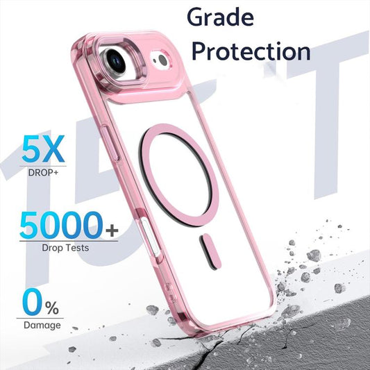 For iPhone Air MagSafe Magnetic Clear Phone Case(Black) - iPhone Air Cases by buy2fix | Online Shopping UK | buy2fix