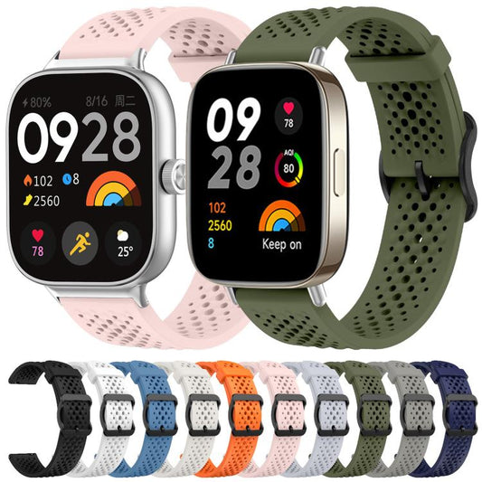 For Redmi Watch 3 xDfind Breathable Silicone Watch Band(Midnight Blue) - Watch Bands by xDfind | Online Shopping UK | buy2fix