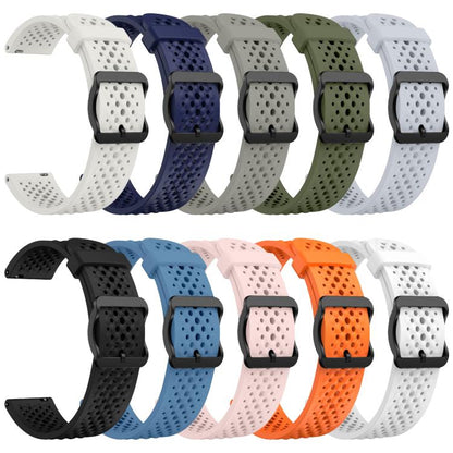 For Xiaomi Band 9 Pro/8 Pro/Redmi Watch 5/4 xDfind Breathable Silicone Watch Band(Grey) - Watch Bands by xDfind | Online Shopping UK | buy2fix