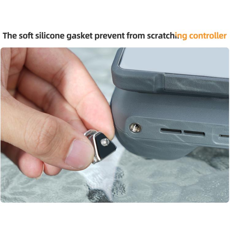 For DJI RC 2 / 1 / Pro 2 / 1 Sunnylife GS014 Multi-Purpose Lanyard with CNC Aluminum Buckle(Grey) - Holder Series by Sunnylife | Online Shopping UK | buy2fix