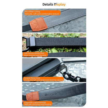 For DJI RC 2 / 1 / Pro 2 / 1 Sunnylife GS014 Multi-Purpose Lanyard with CNC Aluminum Buckle(Grey) - Holder Series by Sunnylife | Online Shopping UK | buy2fix